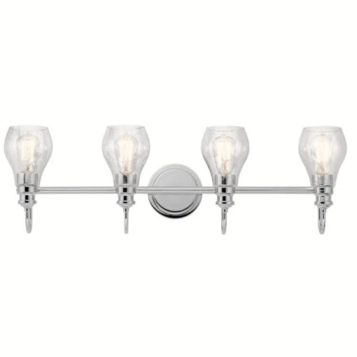 Greenbrier 4 Light 33.25 Inch Bathroom Vanity Light