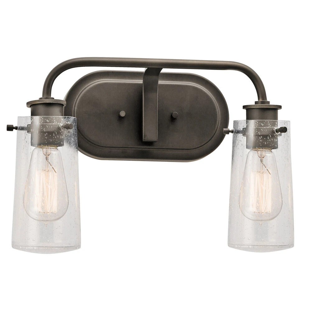 Braelyn 2 Light 14.75 Inch Bathroom Vanity Light 1 Braelyn 2 Light 14.75 Inch Bathroom Vanity Light