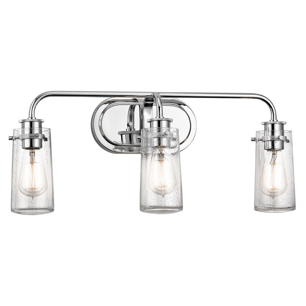 Braelyn 3 Light 24.00 Inch Bathroom Vanity Light 1 Braelyn 3 Light 24.00 Inch Bathroom Vanity Light