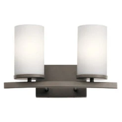 Crosby 2 Light 15.00 Inch Bathroom Vanity Light