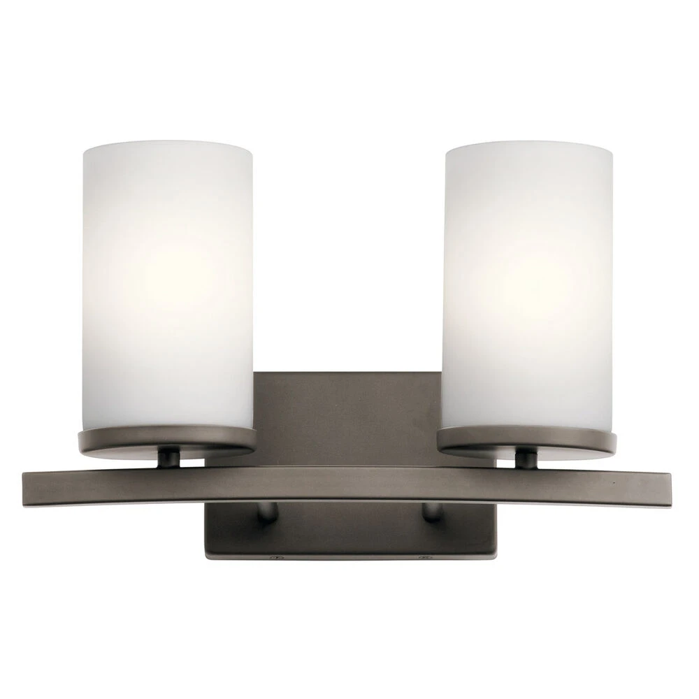 Crosby 2 Light 15.00 Inch Bathroom Vanity Light 1 Crosby 2 Light 15.00 Inch Bathroom Vanity Light