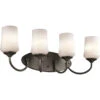 Aubrey 4 Light 29.00 Inch Bathroom Vanity Light