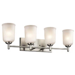 Shailene 4 Light 29.50 Inch Bathroom Vanity Light