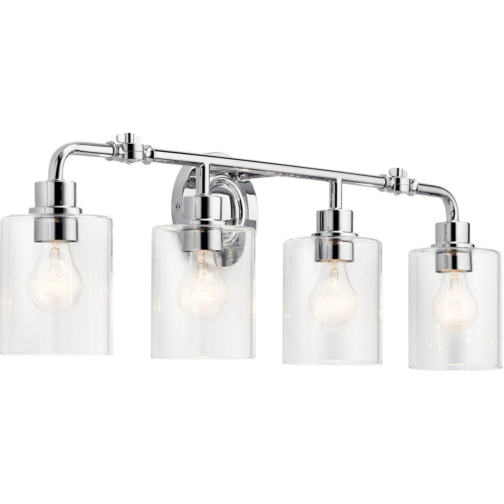 Gunnison 4 Light 33.75 Inch Bathroom Vanity Light 1 Gunnison 4 Light 33.75 Inch Bathroom Vanity Light
