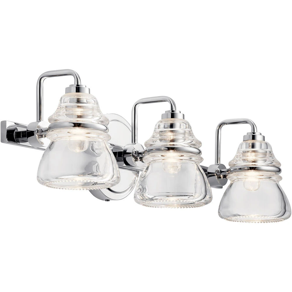 Talland 3 Light 22 Inch Chrome Wall Mt Bath 3 Arm Wall Light 1 Talland 3 Light 22 Inch Chrome Wall Mt Bath 3 Arm Wall Light