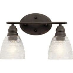 Karmarie 2 Light 15 Inch Olde Bronze Wall Mt Bath 2 Arm Wall Light 6 Karmarie 2 Light 15 Inch Olde Bronze Wall Mt Bath 2 Arm Wall Light -Lighting Promotional Store 45696oz front