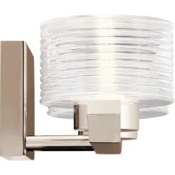 Lasus LED 17 Inch Polished Nickel Wall Mt Bath 2 Arm Wall Light 5 Lasus LED 17 Inch Polished Nickel Wall Mt Bath 2 Arm Wall Light -Lighting Promotional Store 45722pnled profile