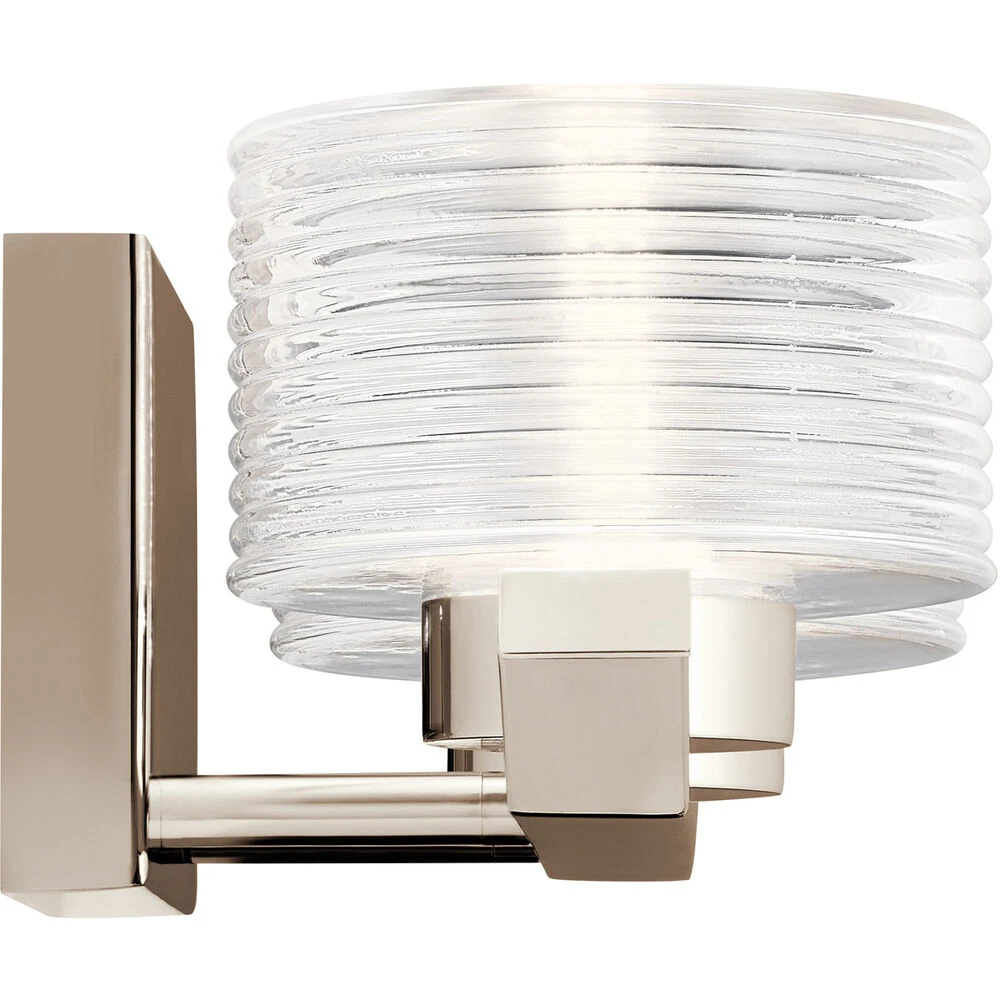 Lasus LED 17 Inch Polished Nickel Wall Mt Bath 2 Arm Wall Light 3 Lasus LED 17 Inch Polished Nickel Wall Mt Bath 2 Arm Wall Light - Image 3