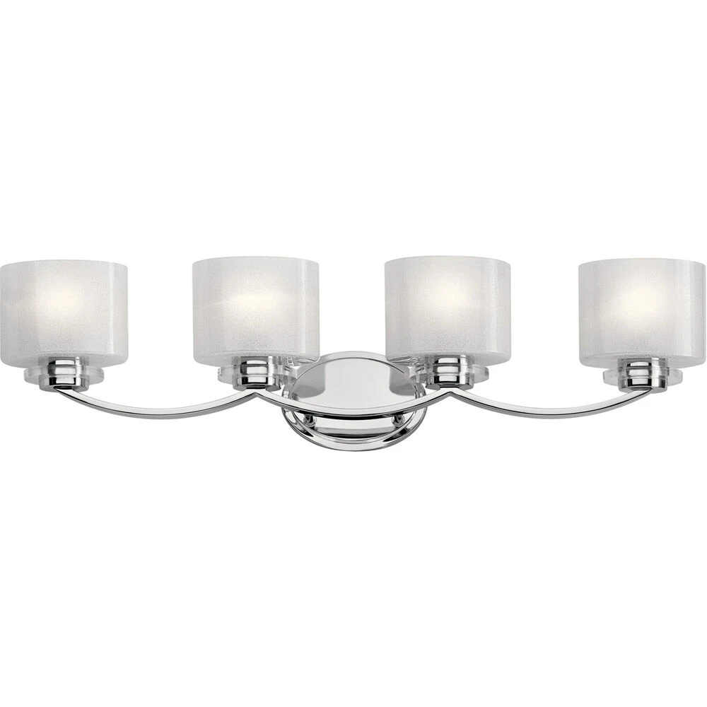 Archer 4 Light 33 Inch Chrome Wall Mt Bath 4 Arm Wall Light 1 Archer 4 Light 33 Inch Chrome Wall Mt Bath 4 Arm Wall Light