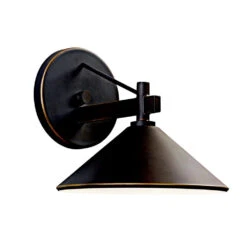 Ripley 1 Light 8 Inch Olde Bronze Outdoor Wall, Medium