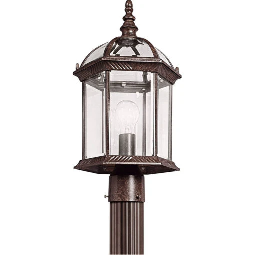 Barrie 1 Light 9.75 Inch Post Light & Accessory