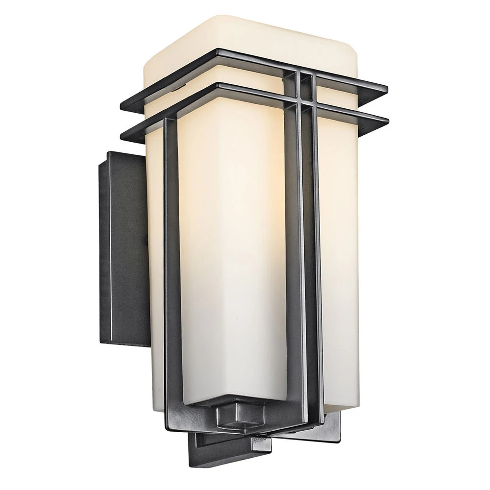 Tremillo 1 Light 12 Inch Black Outdoor Wall, Small 1 Tremillo 1 Light 12 Inch Black Outdoor Wall, Small