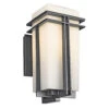 Tremillo 1 Light 14 Inch Black Outdoor Wall, Medium