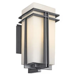 Tremillo 1 Light 20 Inch Black Outdoor Wall, X-Large