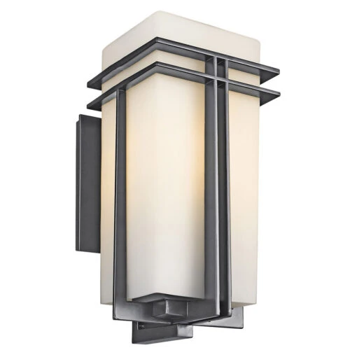 Tremillo 1 Light 20 Inch Black Outdoor Wall, X-Large