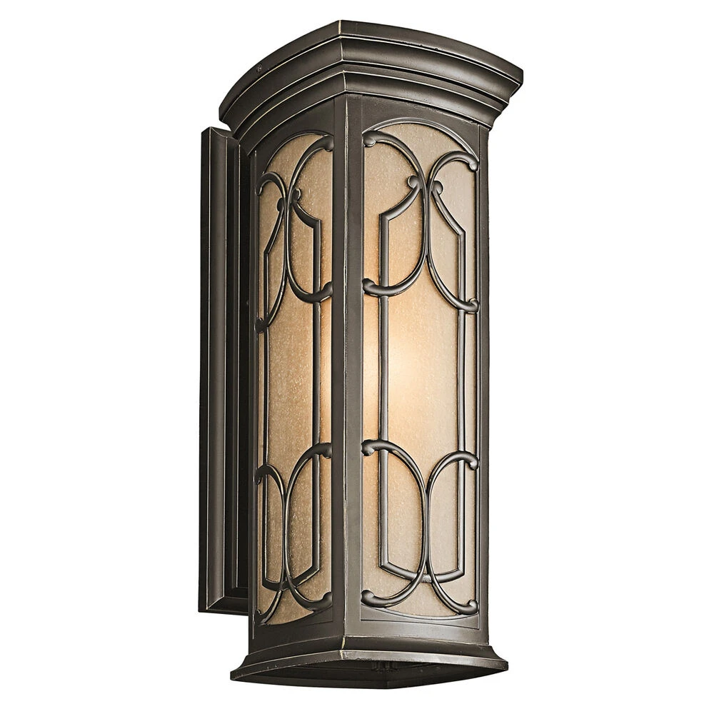 Franceasi 1 Light 22 Inch Olde Bronze Outdoor Wall In Incandescent, Medium 1 Franceasi 1 Light 22 Inch Olde Bronze Outdoor Wall In Incandescent, Medium