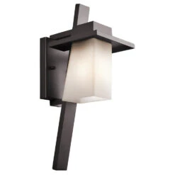 Stonebrook 1 Light 18 Inch Architectural Bronze Outdoor Wall, Small
