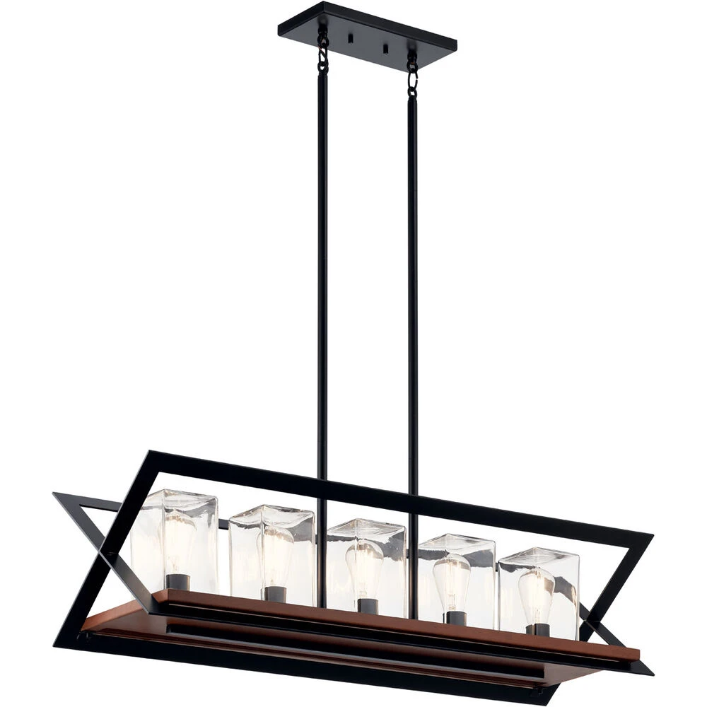Morelle 5 Light 11 Inch Black Outdoor Chandelier 1 Morelle 5 Light 11 Inch Black Outdoor Chandelier