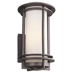 Pacific Edge 1 Light 17 Inch Architectural Bronze Outdoor Wall, Large