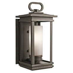 South Hope 1 Light 20 Inch Rubbed Bronze Outdoor Wall, Large