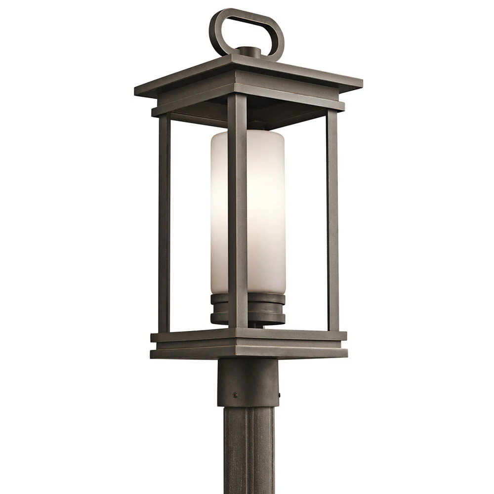 South Hope 1 Light 22 Inch Rubbed Bronze Outdoor Post Lantern 1 South Hope 1 Light 22 Inch Rubbed Bronze Outdoor Post Lantern