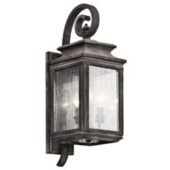 Wiscombe Park 3 Light 7.50 Inch Outdoor Wall Light