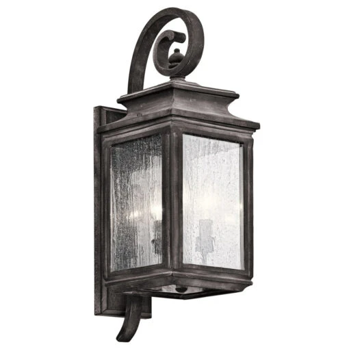 Wiscombe Park 3 Light 7.50 Inch Outdoor Wall Light