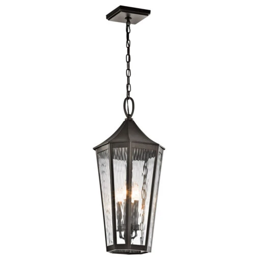 Rochdale 4 Light 11 Inch Olde Bronze Outdoor Hanging Pendant