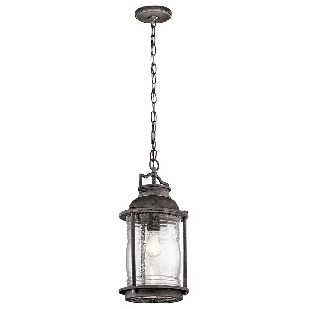 Ashland Bay 1 Light 9 Inch Weathered Zinc Outdoor Hanging Pendant 1 Ashland Bay 1 Light 9 Inch Weathered Zinc Outdoor Hanging Pendant