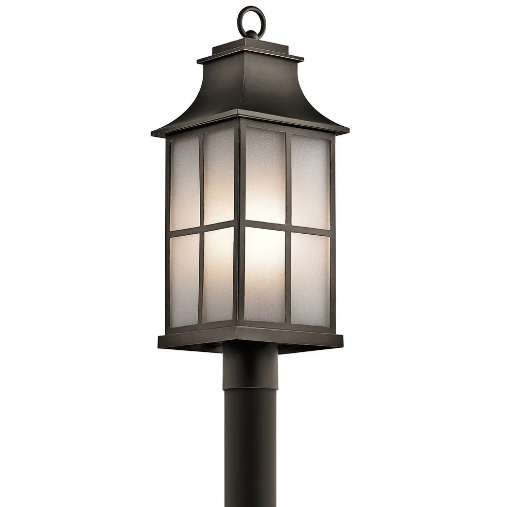 Pallerton Way 1 Light 23 Inch Olde Bronze Outdoor Post Lantern 1 Pallerton Way 1 Light 23 Inch Olde Bronze Outdoor Post Lantern