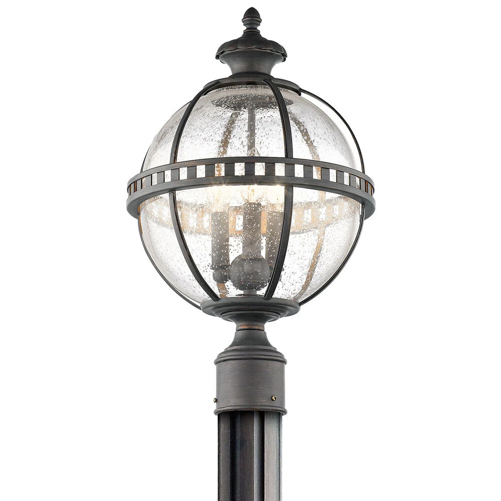 Halleron 3 Light 20 Inch Londonderry Outdoor Post Lantern 1 Halleron 3 Light 20 Inch Londonderry Outdoor Post Lantern