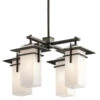 Caterham 4 Light 21 Inch Olde Bronze Outdoor Chandelier