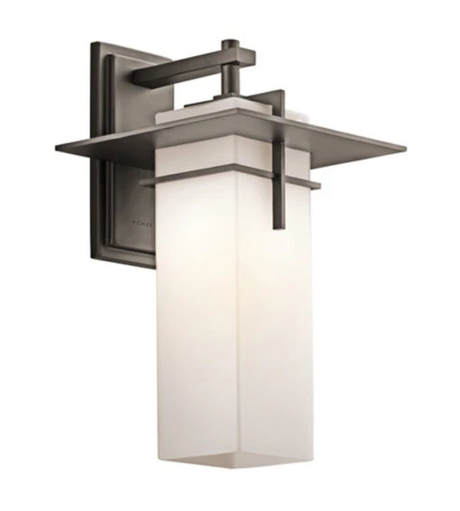 Caterham 1 Light 18 Inch Olde Bronze Outdoor Wall, X-Large