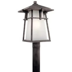 Beckett 1 Light 12.25 Inch Post Light & Accessory