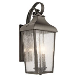 Forestdale 2 Light 19 Inch Olde Bronze Outdoor Wall, Medium