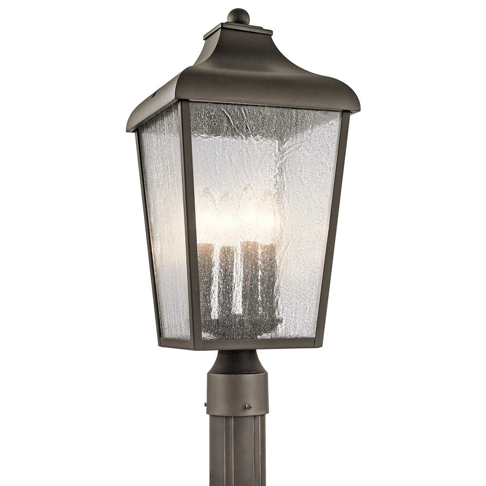 Forestdale 4 Light 22 Inch Olde Bronze Outdoor Post Lantern 1 Forestdale 4 Light 22 Inch Olde Bronze Outdoor Post Lantern