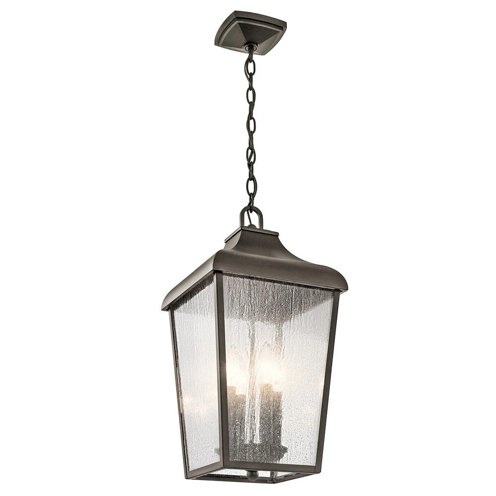 Forestdale 4 Light 10 Inch Olde Bronze Outdoor Hanging Pendant 1 Forestdale 4 Light 10 Inch Olde Bronze Outdoor Hanging Pendant