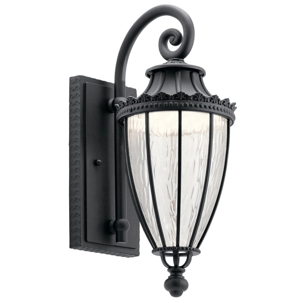 Wakefield LED 18 Inch Textured Black Outdoor Wall, Medium 1 Wakefield LED 18 Inch Textured Black Outdoor Wall, Medium