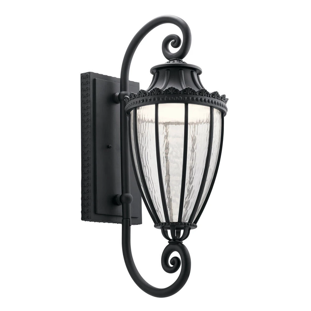 Wakefield LED 30 Inch Textured Black Outdoor Wall, Large 1 Wakefield LED 30 Inch Textured Black Outdoor Wall, Large