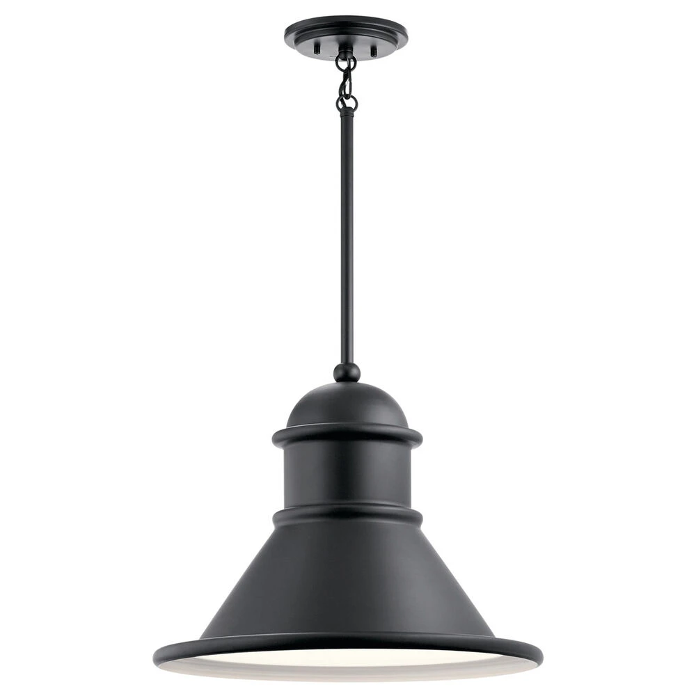 Northland 1 Light 18 Inch Black Outdoor Hanging Pendant 1 Northland 1 Light 18 Inch Black Outdoor Hanging Pendant