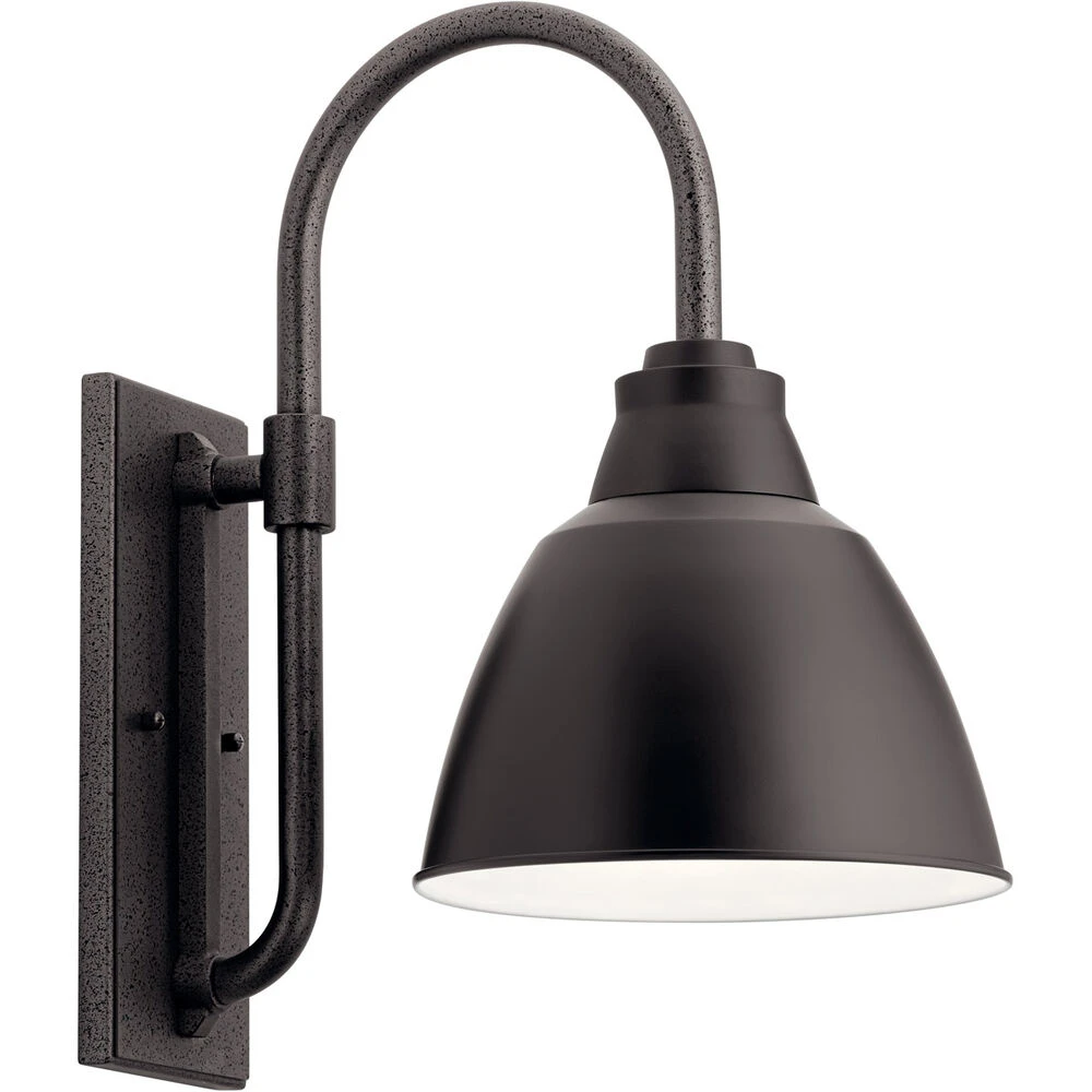 Pellinord 1 Light 19 Inch Black Outdoor Wall, X-Large 1 Pellinord 1 Light 19 Inch Black Outdoor Wall, X-Large