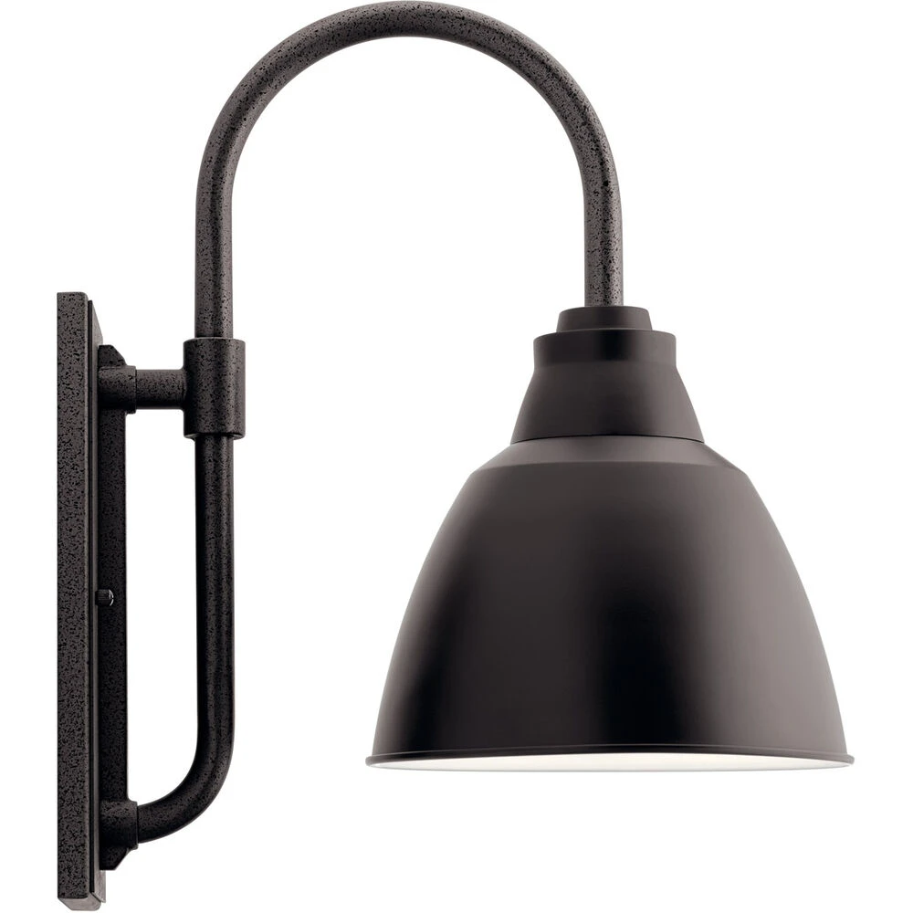 Pellinord 1 Light 19 Inch Black Outdoor Wall, X-Large 2 Pellinord 1 Light 19 Inch Black Outdoor Wall, X-Large - Image 2