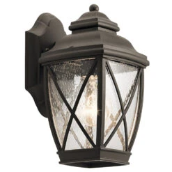 Tangier 1 Light 10 Inch Olde Bronze Outdoor Wall, Small