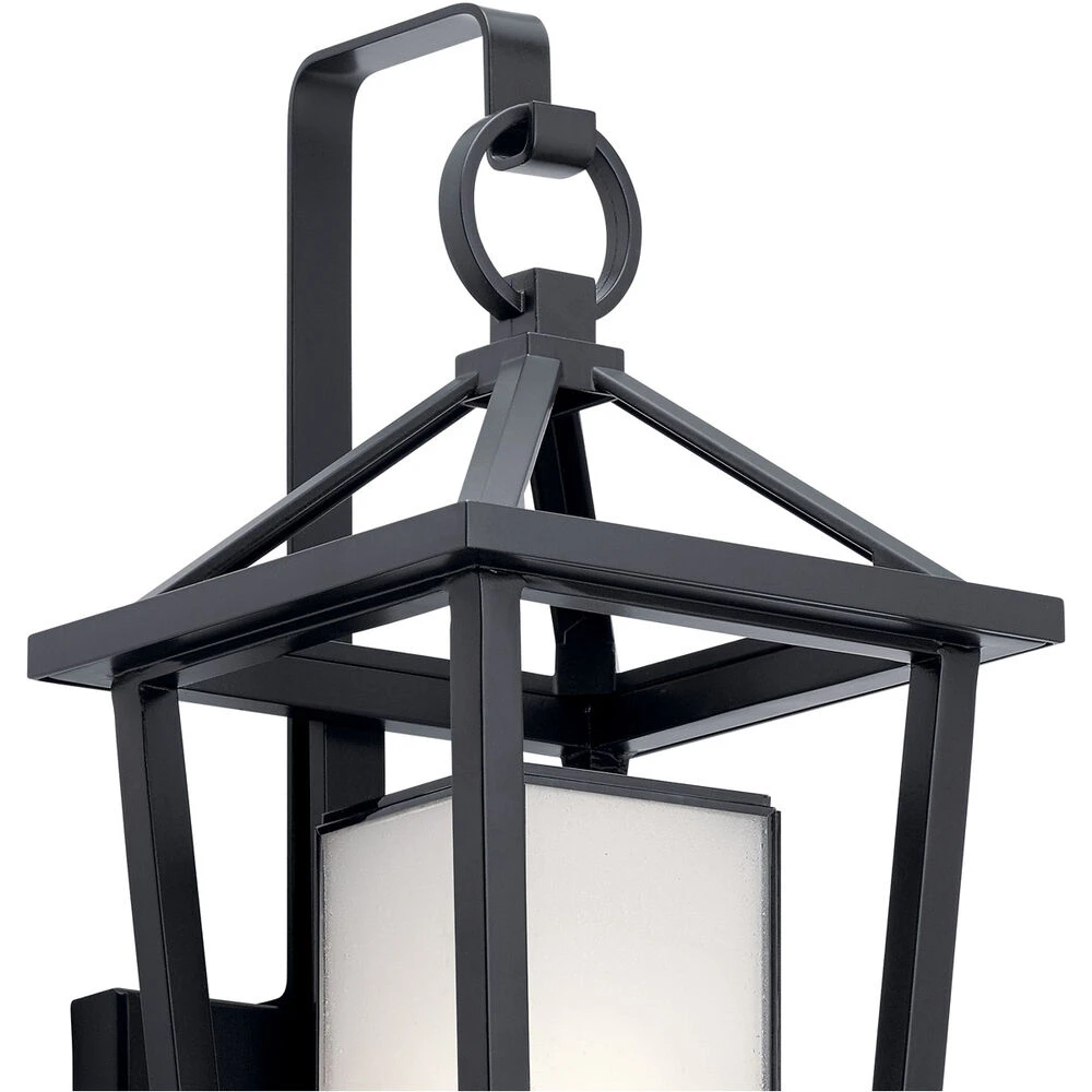 Pai 1 Light 17 Inch Black Outdoor Wall, Medium 2 Pai 1 Light 17 Inch Black Outdoor Wall, Medium - Image 2