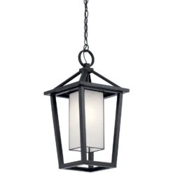 Pai 1 Light 12 Inch Black Outdoor Hanging Pendant 6 Pai 1 Light 12 Inch Black Outdoor Hanging Pendant -Lighting Promotional Store 49879bk detail