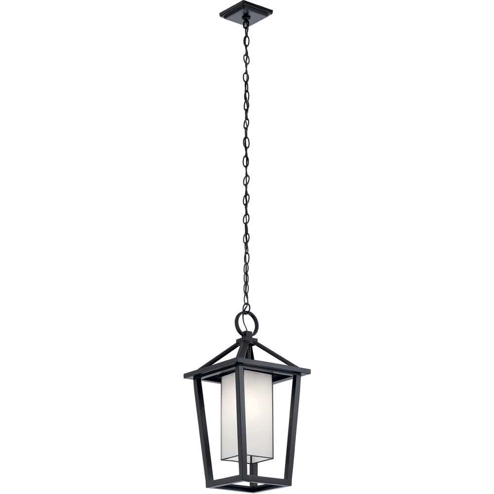 Pai 1 Light 12 Inch Black Outdoor Hanging Pendant 1 Pai 1 Light 12 Inch Black Outdoor Hanging Pendant