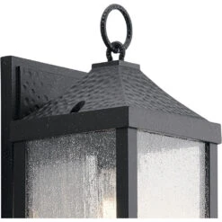 Springfield 1 Light 14 Inch Distressed Black Outdoor Wall, Small 6 Springfield 1 Light 14 Inch Distressed Black Outdoor Wall, Small -Lighting Promotional Store 49984dbk detail