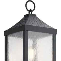 Springfield 1 Light 23 Inch Distressed Black Outdoor Post Lantern 5 Springfield 1 Light 23 Inch Distressed Black Outdoor Post Lantern -Lighting Promotional Store 49987dbk detail