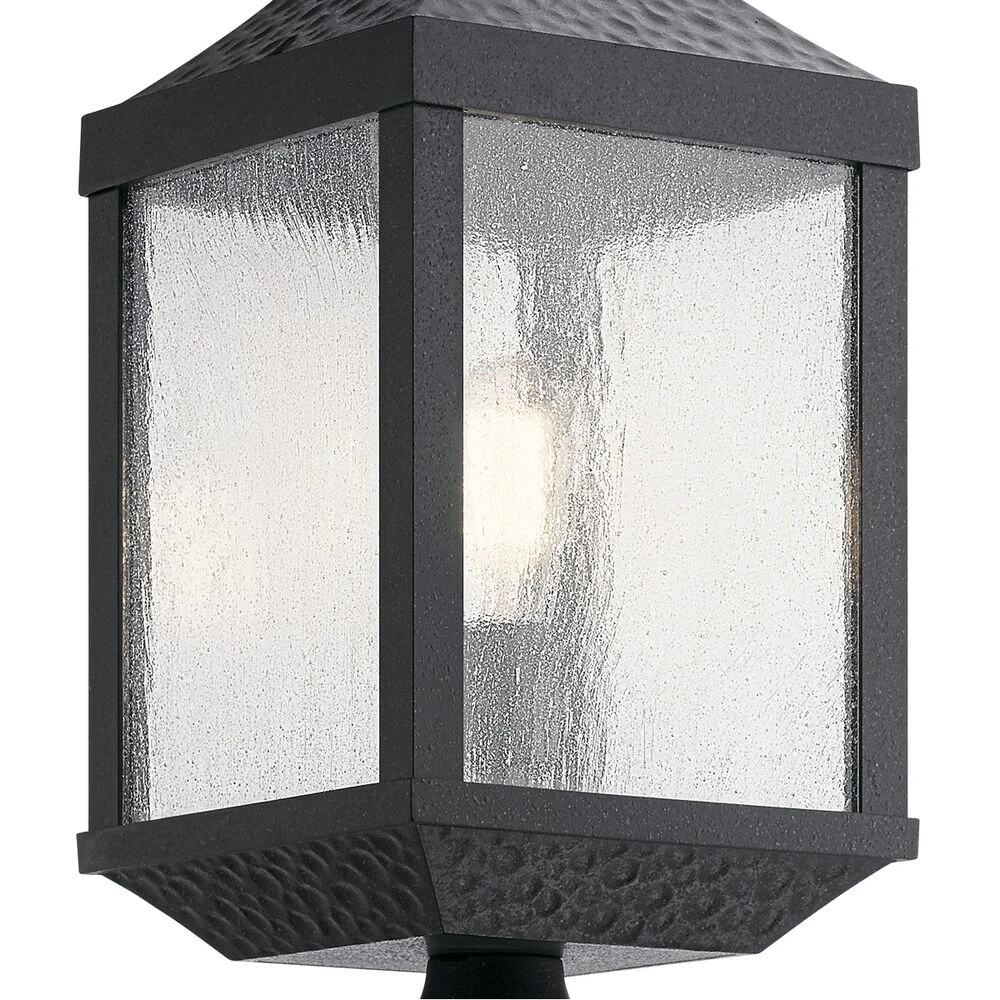 Springfield 1 Light 23 Inch Distressed Black Outdoor Post Lantern 2 Springfield 1 Light 23 Inch Distressed Black Outdoor Post Lantern - Image 2
