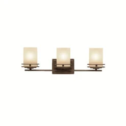 Hendrik 3 Light 24.00 Inch Bathroom Vanity Light